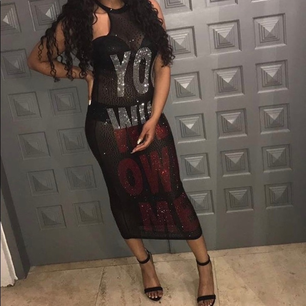 Posbyv you will own me dress